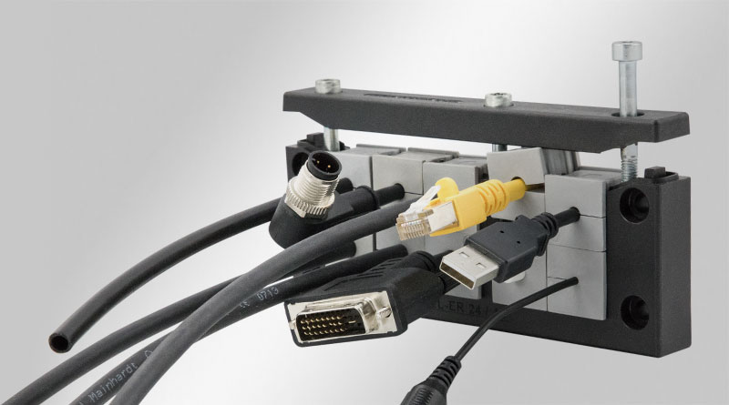 可分式电缆引入系统用于预制连接器的电缆 - 防水等级达IP66