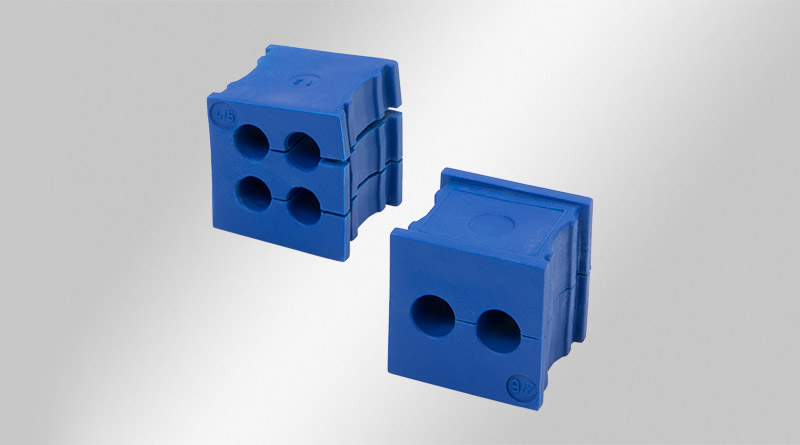 KT-BL multi | 多孔电缆穿芯, 适用于食品行业