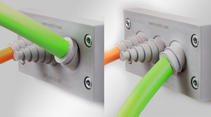 KEL-DPFR | 多范围电缆引入底板