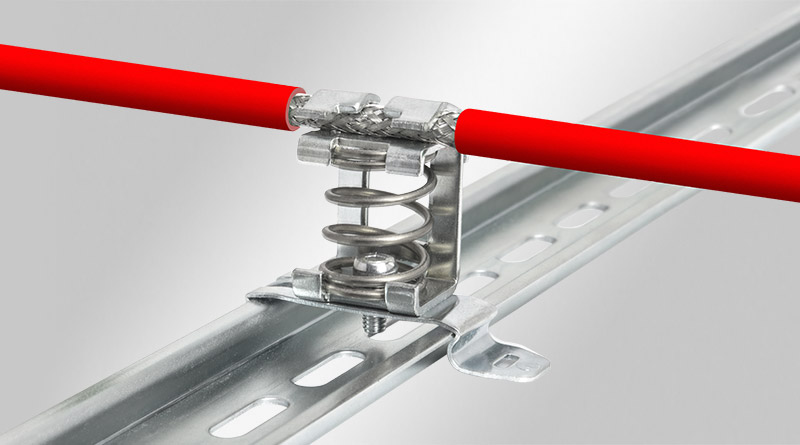 EMC 电缆屏蔽接地端子