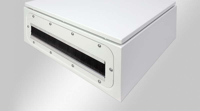 FP-BES-U | 带刷可打开法兰盘底板