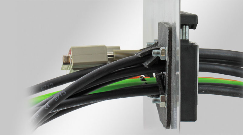 KEL-U-BS带防火密封条的电缆引入框架（EN 45545-3标准）